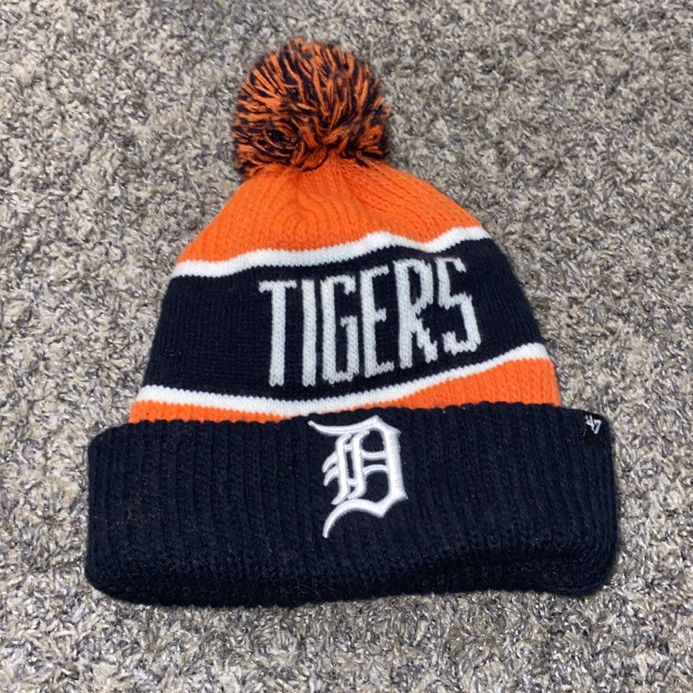 Detroit Tigers Winter Bean Hat